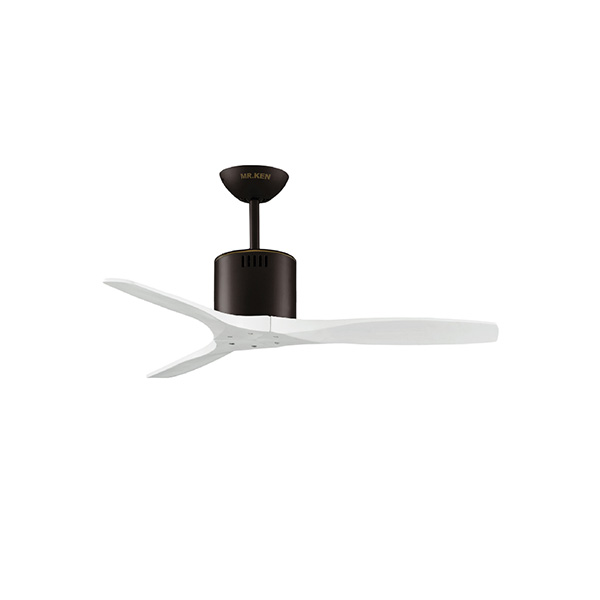 พัดลมเพดาน MR.KEN รุ่น KEN Solid Wood 40" DR DC Motor ใบพัดไม้แท้ พร้อมรีโมทคอนโทรล