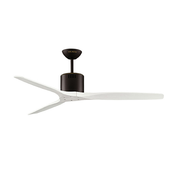 พัดลมเพดาน MR.KEN รุ่น KEN Solid Wood 60" DR DC Motor ใบพัดไม้แท้ พร้อมรีโมทคอนโทรล