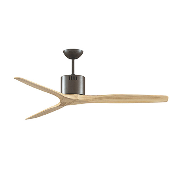 พัดลมเพดาน MR.KEN รุ่น KEN Solid Wood 60" DR DC Motor ใบพัดไม้แท้ พร้อมรีโมทคอนโทรล