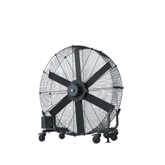 พัดลมอุตสาหกรรมแบบมีล้อเคลื่อนที่ HVLS PMSM MR.KEN รุ่น TANK FAN 1.3 M.